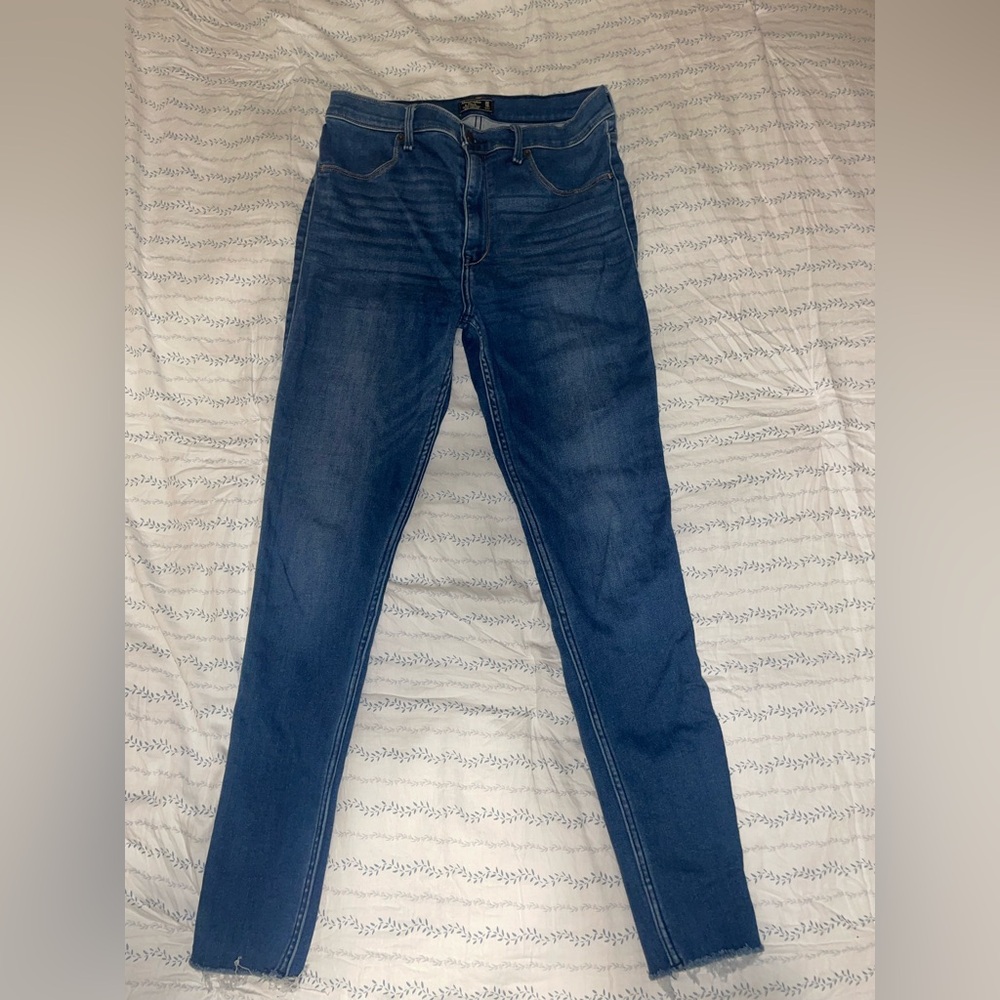 Abercrombie & Fitch Blue Skinny Jeans